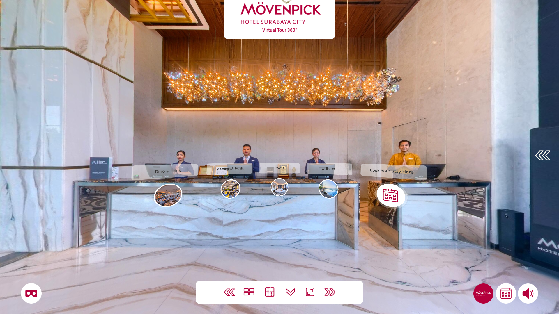 Mövenpick Hotel Surabaya City — Virtual Hotel Tour 360°